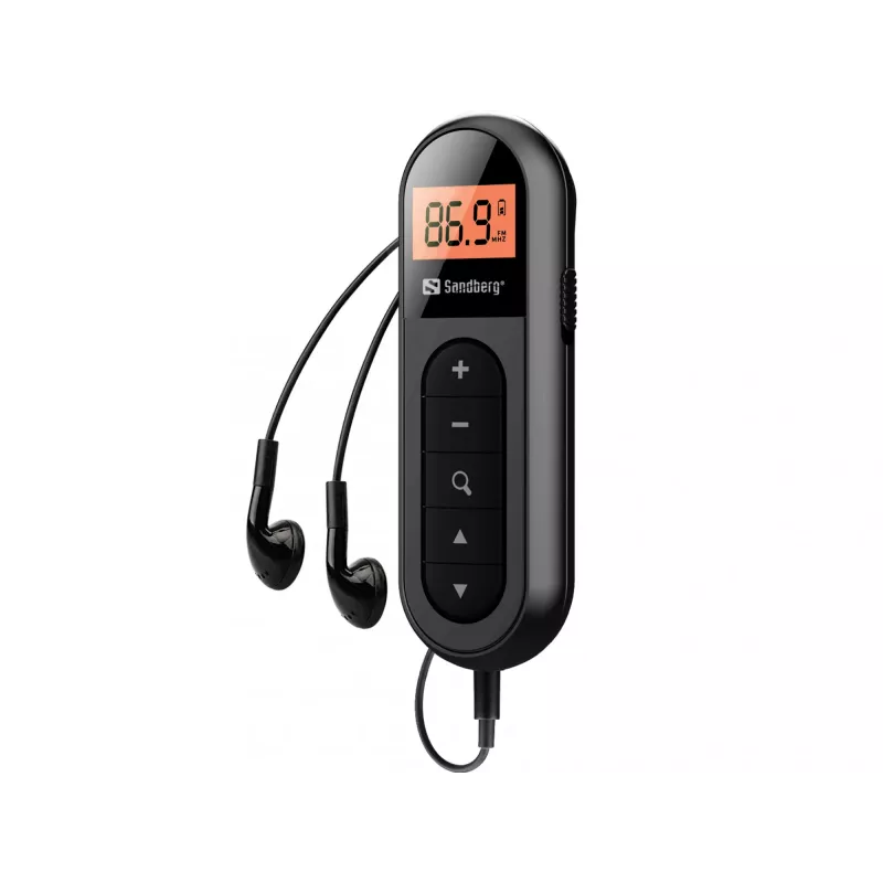 Prenosné rádio Sandberg Pocket Radio FM Recharge FM 76-108 MHz