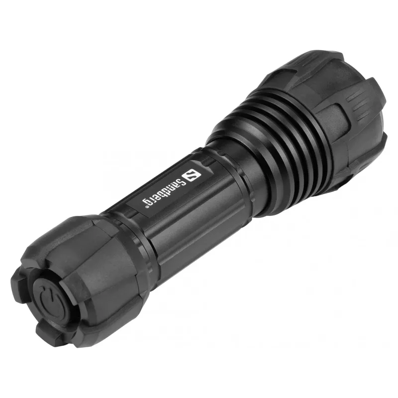 Sandberg Survivor Torch pre AAA batériu, ručná baterka, čierna, hliník, LED, 3 W, 150 lm