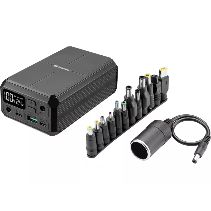 Prenosná powerbank Sandberg Laptop Powerbank 27000 PD100W, 27000 mAh