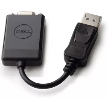 Video kábel adaptér DELL 492-11715 DisplayPort na VGA čierny
