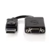 Video kábel adaptér DELL 492-11715 DisplayPort na VGA čierny