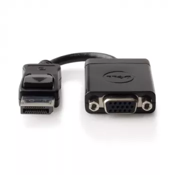 Video kábel adaptér DELL 492-11715 DisplayPort na VGA čierny