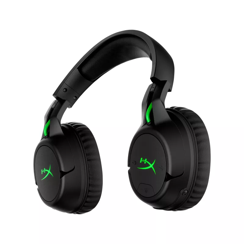 HyperX CloudX Flight – bezdrôtový herný headset (čierna-zelená) – Xbox