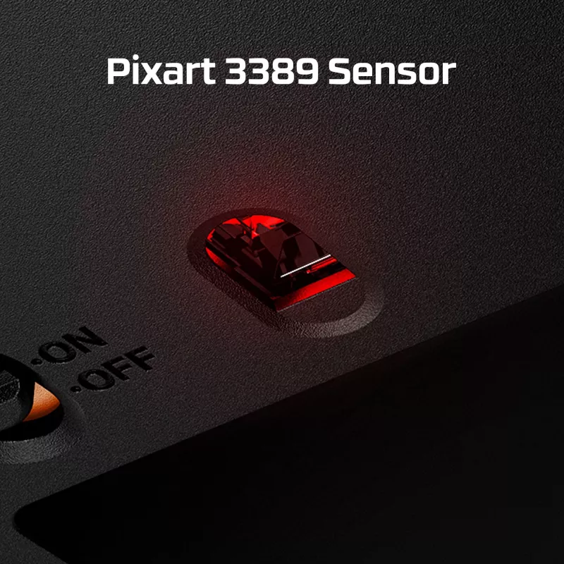 HyperX Pulsefire Dart – bezdrôtová herná myš (čierna)