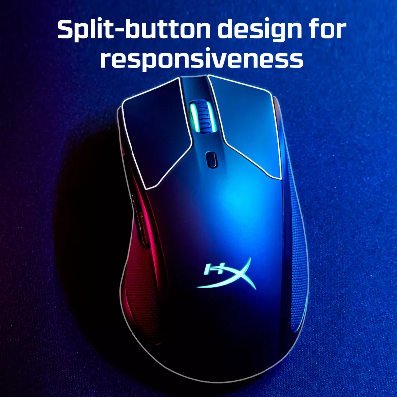 HyperX Pulsefire Dart – bezdrôtová herná myš (čierna)