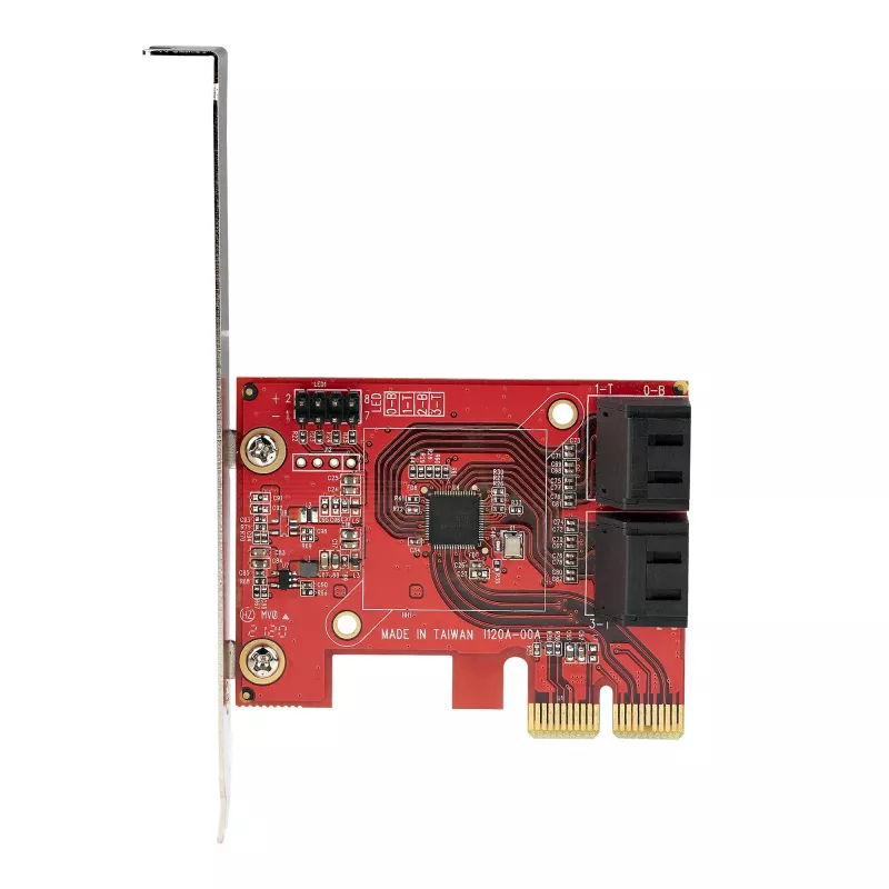 StarTech.com SATA PCIe karta - 4 port PCIe SATA rozširujúca karta - 6 Gbit/s - low-profile kryt - združené SATA konektory - ASM1164 Non-RAID - PCI Express na SATA konvertor
