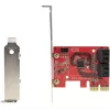 StarTech.com SATA PCIe karta - 4 port PCIe SATA rozširujúca karta - 6 Gbit/s - low-profile kryt - združené SATA konektory - ASM1164 Non-RAID - PCI Express na SATA konvertor