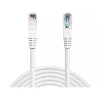 Sieťový kábel Sandberg UTP Cat6 10 m RJ-45 biela