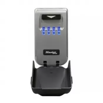 Nástenný trezor MASTER LOCK stredný osvetlený otočný gombík kľúčový trezor Select Access® sivá