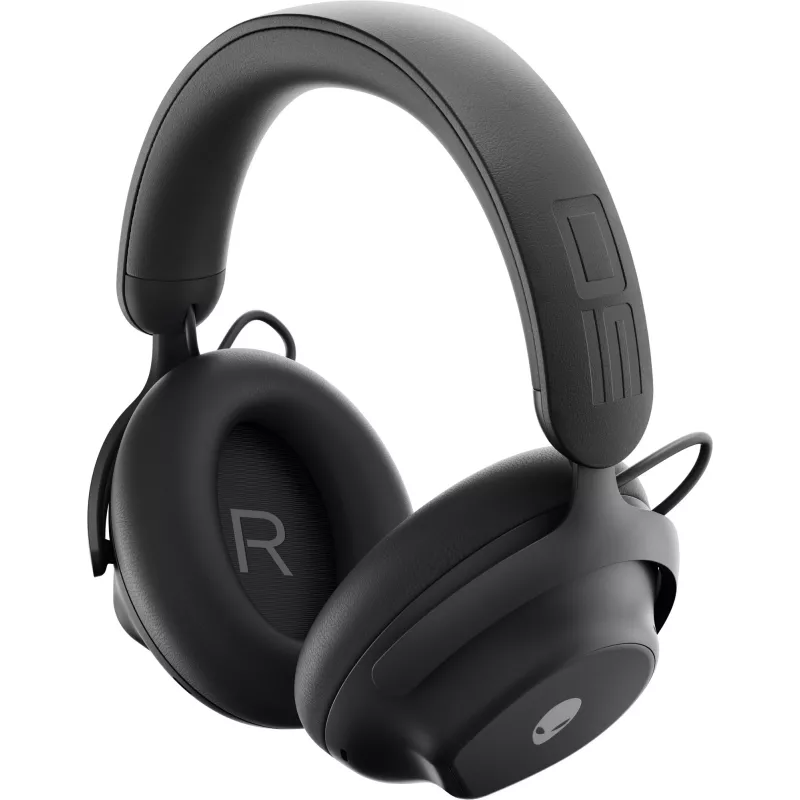 Alienware PRO-HS-G-DEAM slúchadlá/headset káblové & bezdrôtové cez hlavu herné USB Type-C Bluetooth čierna