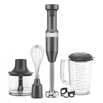 KitchenAid 5KHBV83EDG 1 L tyčový mixér 180 W sivý