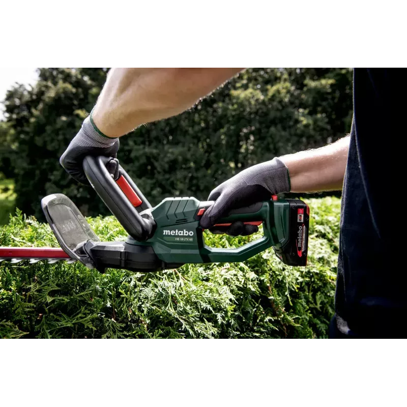 Metabo HS 18 LTX 65 akumulátorové nožnice na živý plot, 18 V, bez akumulátora, čepeľ 65 cm