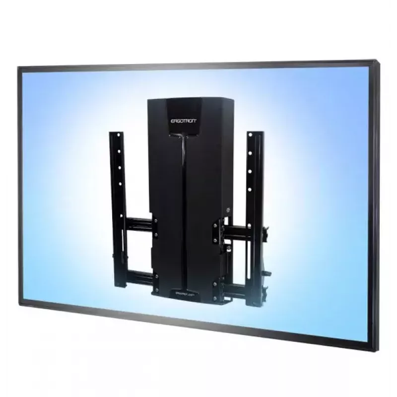 Držiak monitora Ergotron 61-128-085 160 cm (63 palcov) nástenný čierny