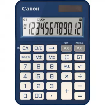 Základná kalkulačka Canon KS-125KB 12-miestna batéria solárna modrá