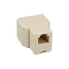 InLine modulárny rozbočovač 1x RJ12 konektor samica / 2x RJ12 konektor samica 69999B
