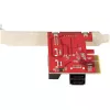StarTech.com SATA PCIe karta – 6-portová PCIe SATA rozširujúca karta – 6 Gbit/s – Low/Full Profile – naskladané SATA konektory – ASM1166 Non-RAID – PCI Express na SATA konvertor