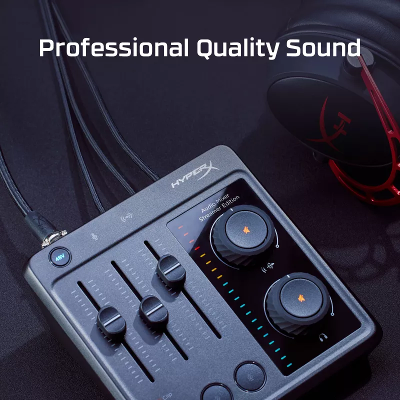Audio mixér HP HyperX 73C12AA 20 - 20000 Hz 32 - 600 Ω