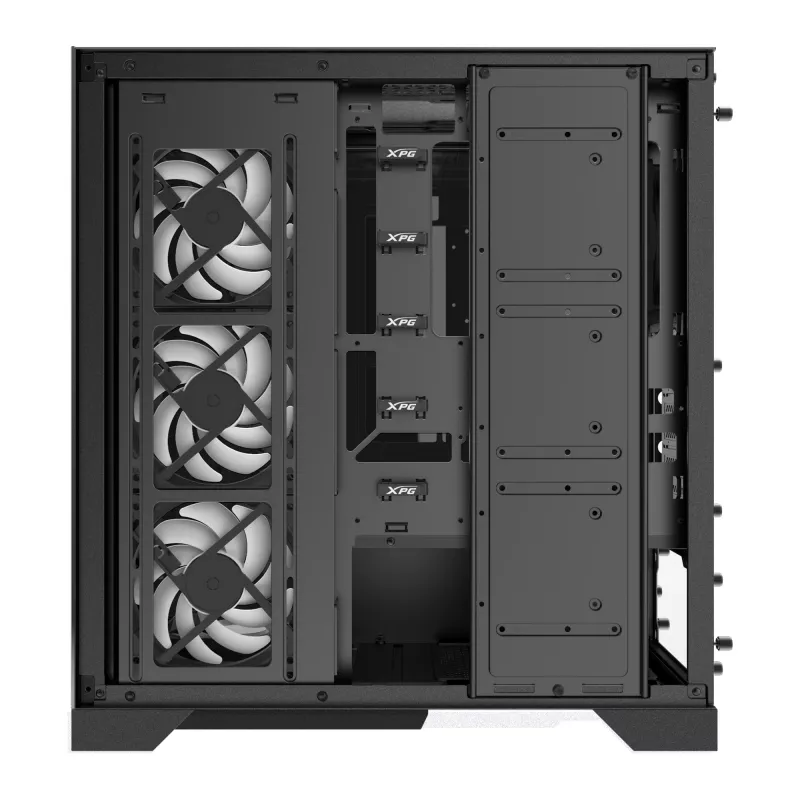 XPG INVADER X WOF Mid-Tower čierna, Midi Tower, PC, čierna, ATX, micro ATX, Mini-ITX, SPCC, 17,5 cm