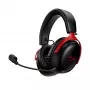 HyperX Cloud III Wireless - herný headset, čierna; červená, Čína, okolo uší, uzavretý, aktívny, 155 mm