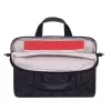Cez rameno taška Rivacase 7931 39,6 cm 15,6 palca čierna biela