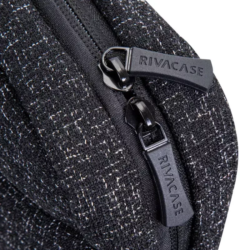 Cez rameno taška Rivacase 7931 39,6 cm 15,6 palca čierna biela