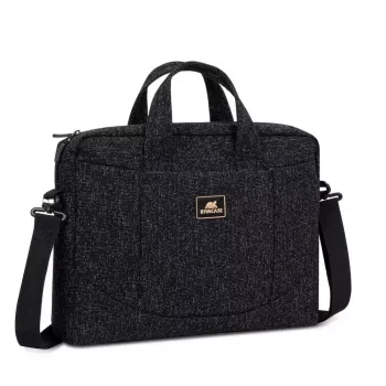 Cez rameno taška Rivacase 7931 39,6 cm 15,6 palca čierna biela