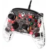 HyperX Clutch Gladiate – káblový herný RGB ovládač – Xbox, gamepad, Xbox One, Xbox Series X, káblový, USB, USB Type-A, USB Type-C, transparentný