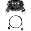 HyperX Clutch Gladiate – káblový herný RGB ovládač – Xbox, gamepad, Xbox One, Xbox Series X, káblový, USB, USB Type-A, USB Type-C, transparentný