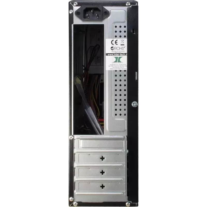 PC skriňa Inter-Tech IT-607 desktop čierna