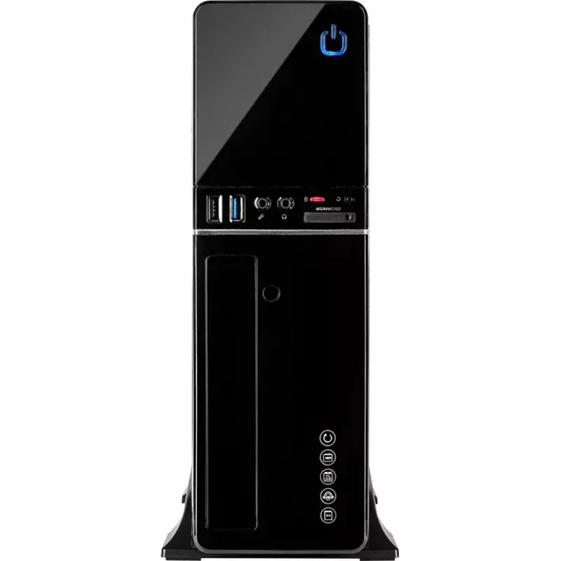 PC skriňa Inter-Tech IT-607 desktop čierna