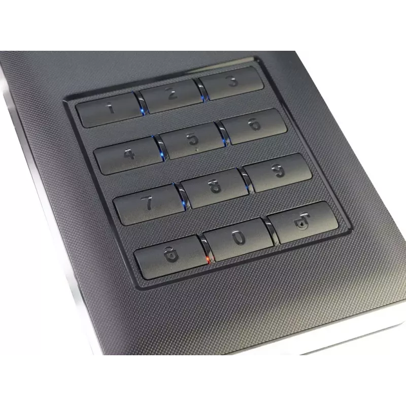 Skriňa na pevný disk Inter-Tech GD-25LK01 hliník čierna 2,5