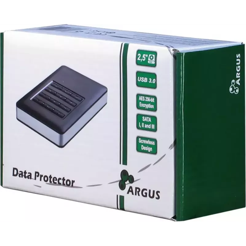 Skriňa na pevný disk Inter-Tech GD-25LK01 hliník čierna 2,5