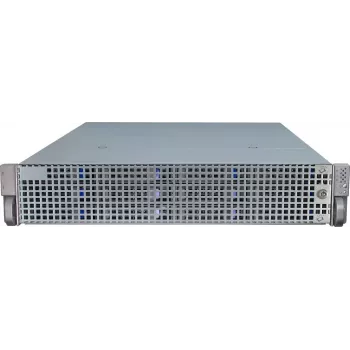 Serverová skriňa Inter-Tech IPC 2U-2412 rack čierna, strieborná