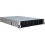 Serverová skriňa Inter-Tech IPC 2U-2412 rack čierna, strieborná