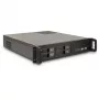 Serverový rack Inter-Tech 2U-2504 čierna 480x527x89mm 60mm ventilátor