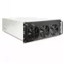 Počítačová skriňa Inter-Tech 4F28 rack čierna, strieborná