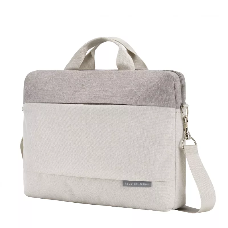 ASUS EOS 2 Carry Bag puzdro na notebook 15,6 palca (39,6 cm), polyester, vodoodpudivé, ramenný popruh, 0,48 kg, sivé