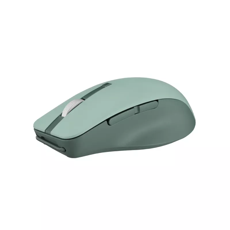 Myš ASUS SmartO MD200 Silent Plus – obojručná RF Wireless + Bluetooth, optická 4200 DPI, 6 tlačidiel, zelená