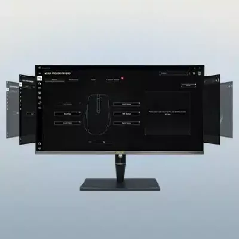 Myš ASUS SmartO MD200 Silent Plus – obojručná RF Wireless + Bluetooth, optická 4200 DPI, 6 tlačidiel, zelená