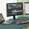 Myš ASUS SmartO MD200 Silent Plus – obojručná RF Wireless + Bluetooth, optická 4200 DPI, 6 tlačidiel, zelená