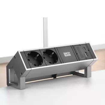 Bachmann 917.229 CM modul replikátora portov, USB-C PD 100 W, 2x USB-A, Mini DisplayPort, RJ45