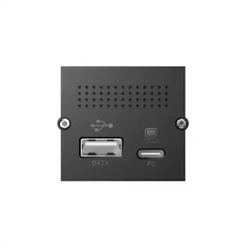 Bachmann 917.229 CM modul replikátora portov, USB-C PD 100 W, 2x USB-A, Mini DisplayPort, RJ45