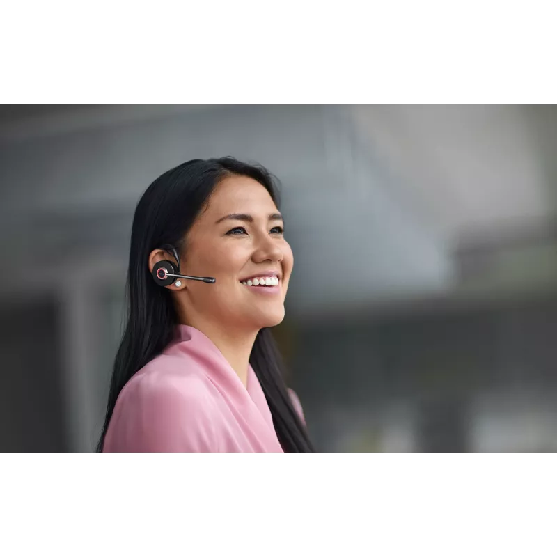 Jabra Engage 55 MS Stereo headset bezdrôtový s hlavovým mostom kancelária/call centrum USB Type-A čierny