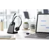 Jabra Engage 55 MS Stereo headset bezdrôtový s hlavovým mostom kancelária/call centrum USB Type-A čierny