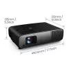 BenQ W4100i štandardný projektor 3200 ANSI Lumen DLP UHD 4K (3840x2160) 3D čierny