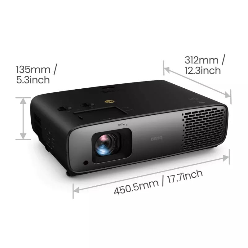 BenQ W4100i štandardný projektor 3200 ANSI Lumen DLP UHD 4K (3840x2160) 3D čierny