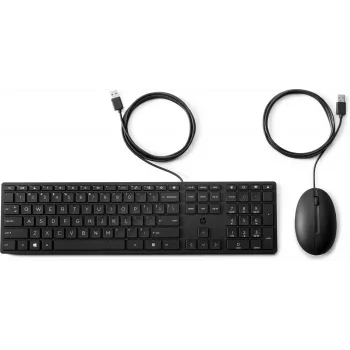 Káblová klávesnica a myš HP Wired Desktop 320MK
