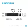 Káblová klávesnica a myš HP Wired Desktop 320MK