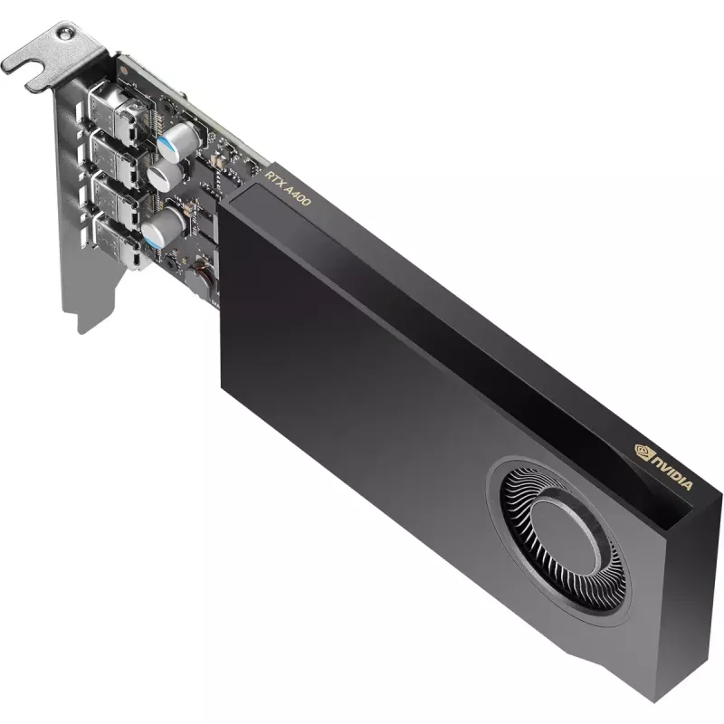 HP NVIDIA RTX A400 4GB GDDR6 grafická karta, 4x Mini DisplayPort (9U277AA)