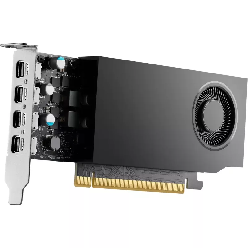 HP NVIDIA RTX A400 4GB GDDR6 grafická karta, 4x Mini DisplayPort (9U277AA)